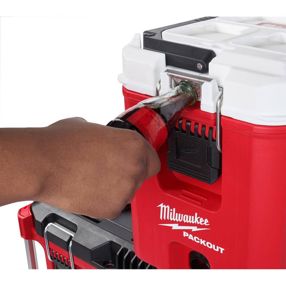 PACKOUT 10 in. Red 16 qt. Compact Cooler - View 3