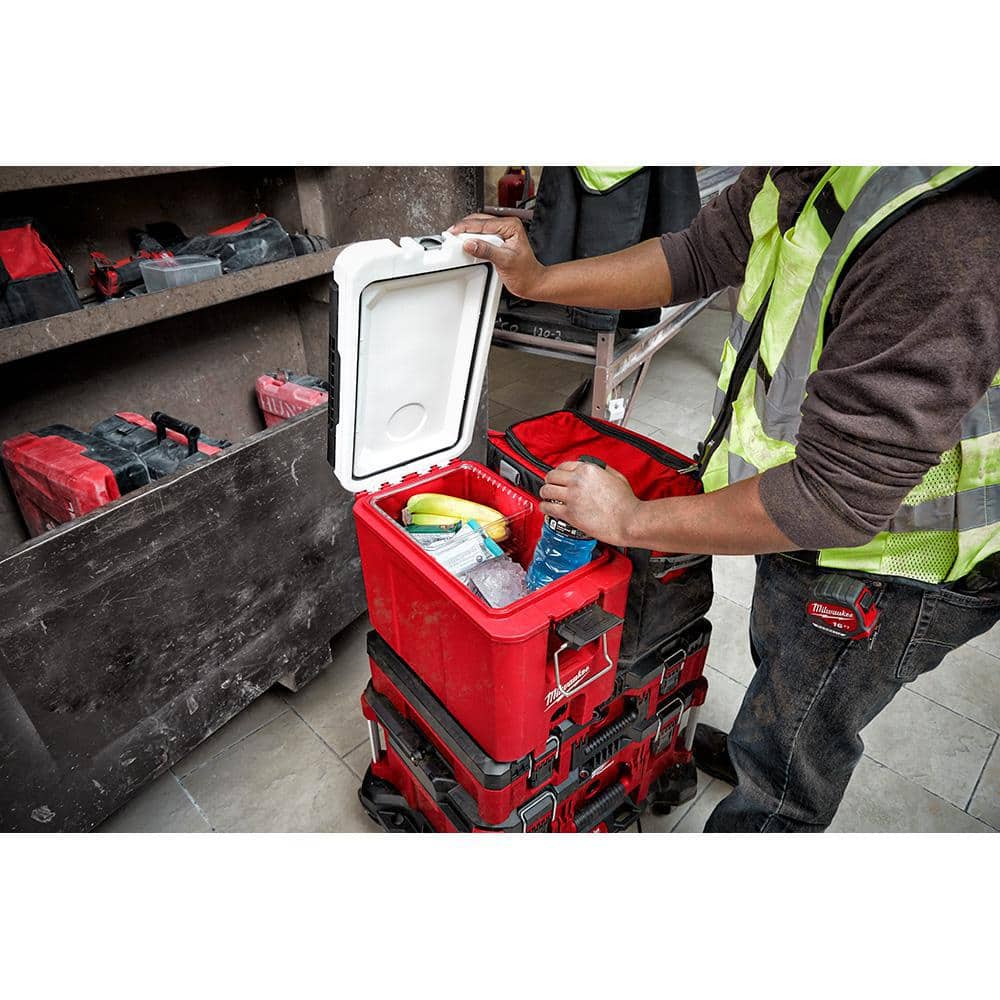 PACKOUT 10 in. Red 16 qt. Compact Cooler - View 5