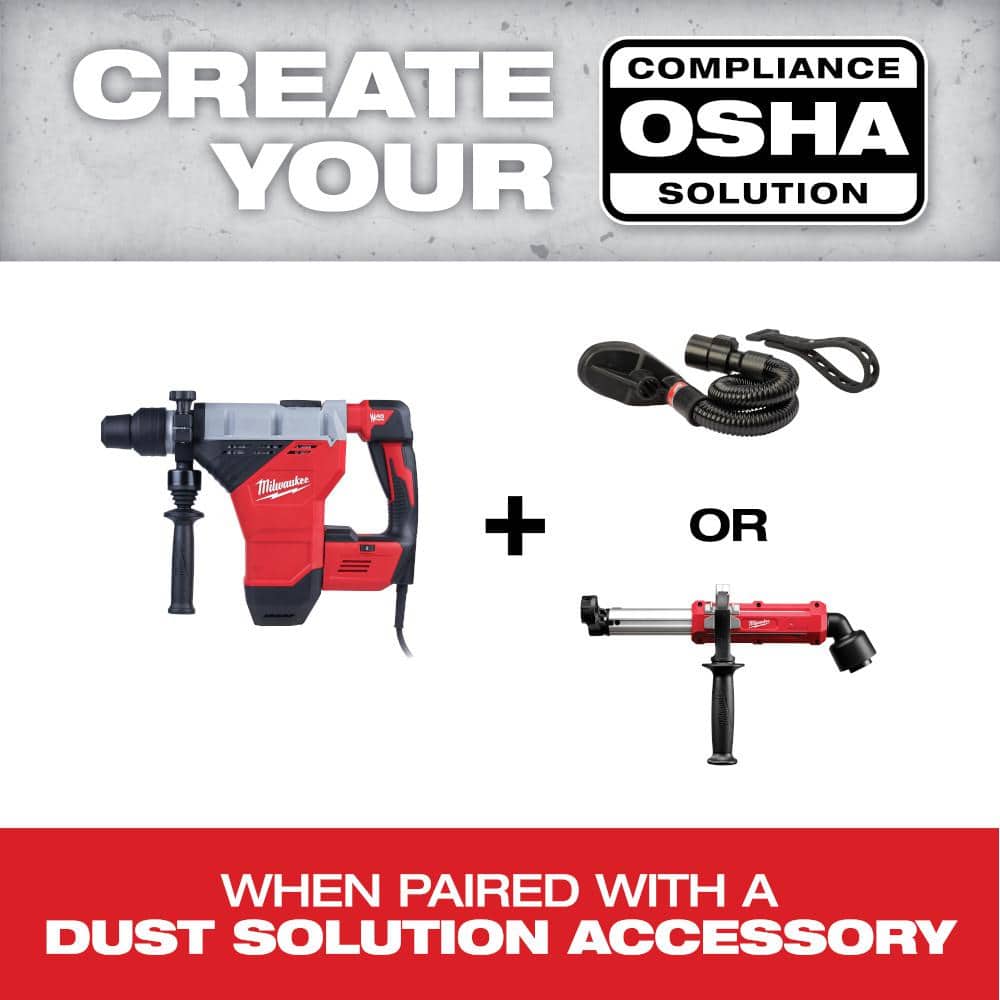15 Amp 1-3/4 in. SDS-MAX Corded Combination Hammer with E-Clutch - View 6