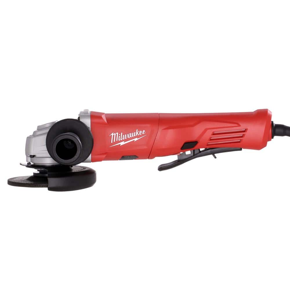 11 Amp Corded 4-1/2 in. Small Angle Grinder with Lock-On Paddle Switch - View 2