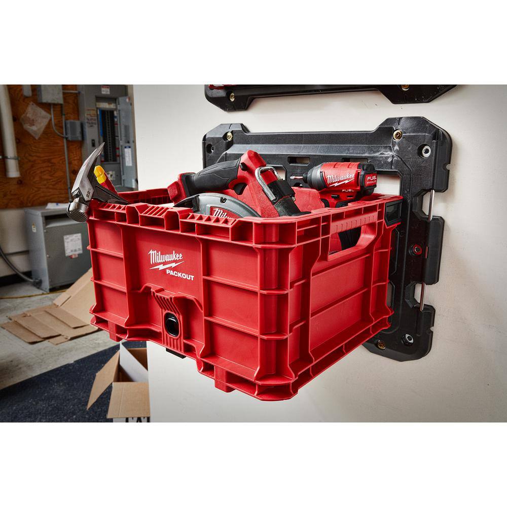 PACKOUT 18.6 in. Tool Storage Crate Bin with Carrying Handles and 50 lbs. - View 5