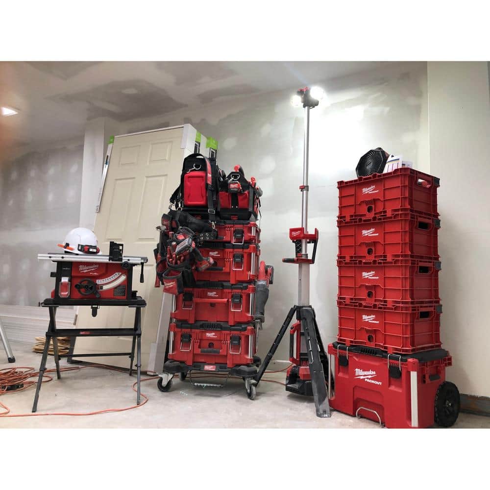 PACKOUT 18.6 in. Tool Storage Crate Bin with Carrying Handles and 50 lbs. - View 6