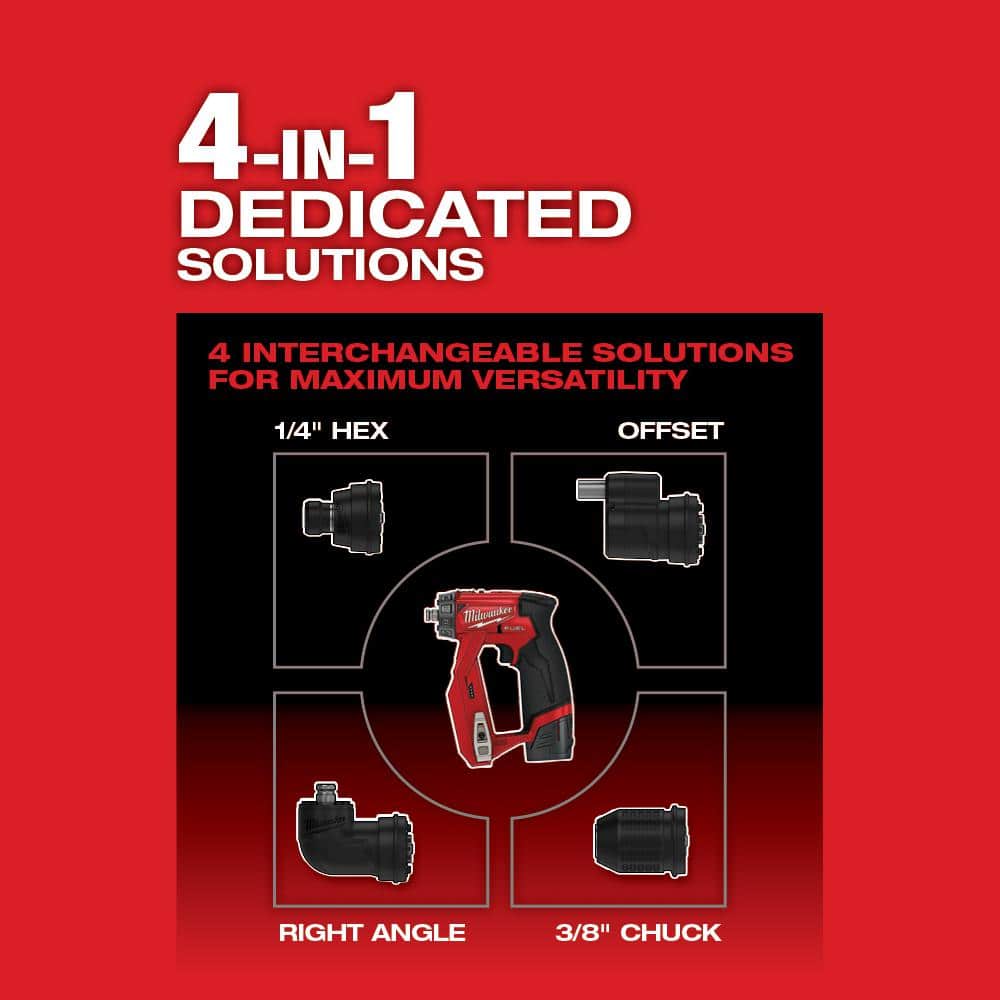 M12 FUEL 12V Lithium-Ion Brushless Cordless 4-in-1 Installation 3/8 in. Drill - View 6