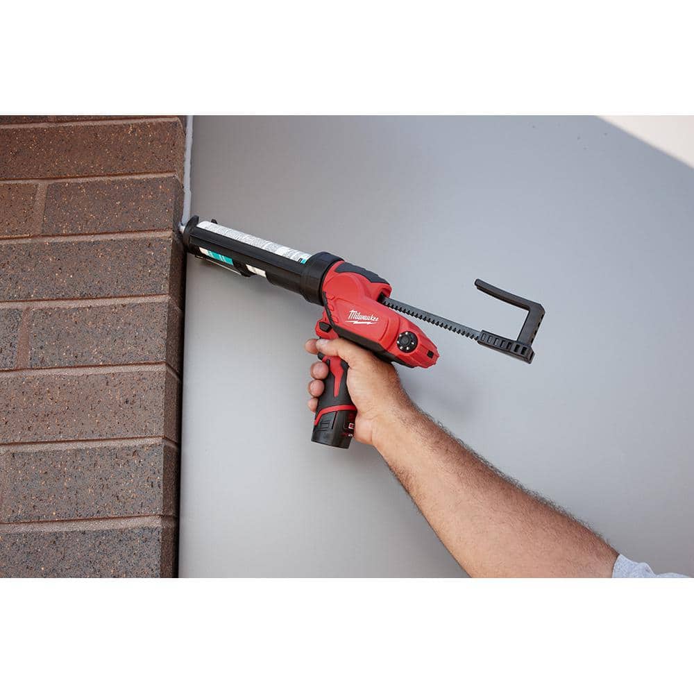 M12 12V Lithium-Ion Cordless 10 oz. Adhesive and Caulk Gun (Tool-Only) - View 5