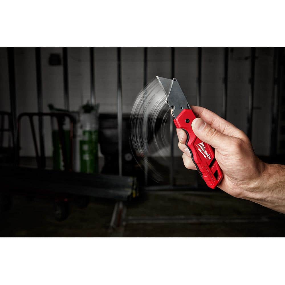 FASTBACK Folding Utility Knife with Blade Storage and General Purpose Blade - View 5