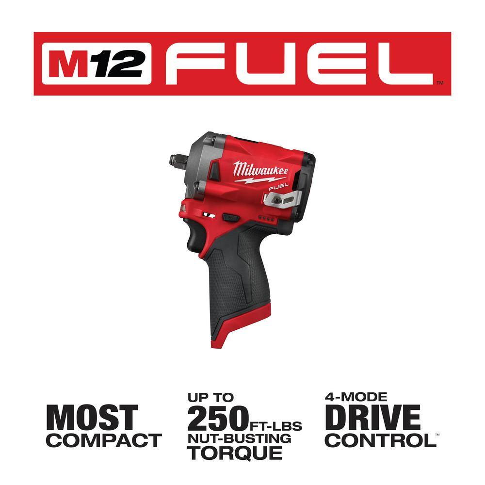M12 FUEL 12-Volt Lithium-Ion Brushless Cordless Hammer Drill and Impact Driver - View 4