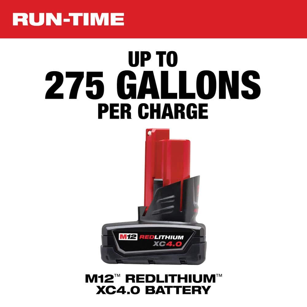 M12 12-Volt Lithium-Ion Cordless 9 GPM 0 hp. Submersible Stick Water Transfer - View 4