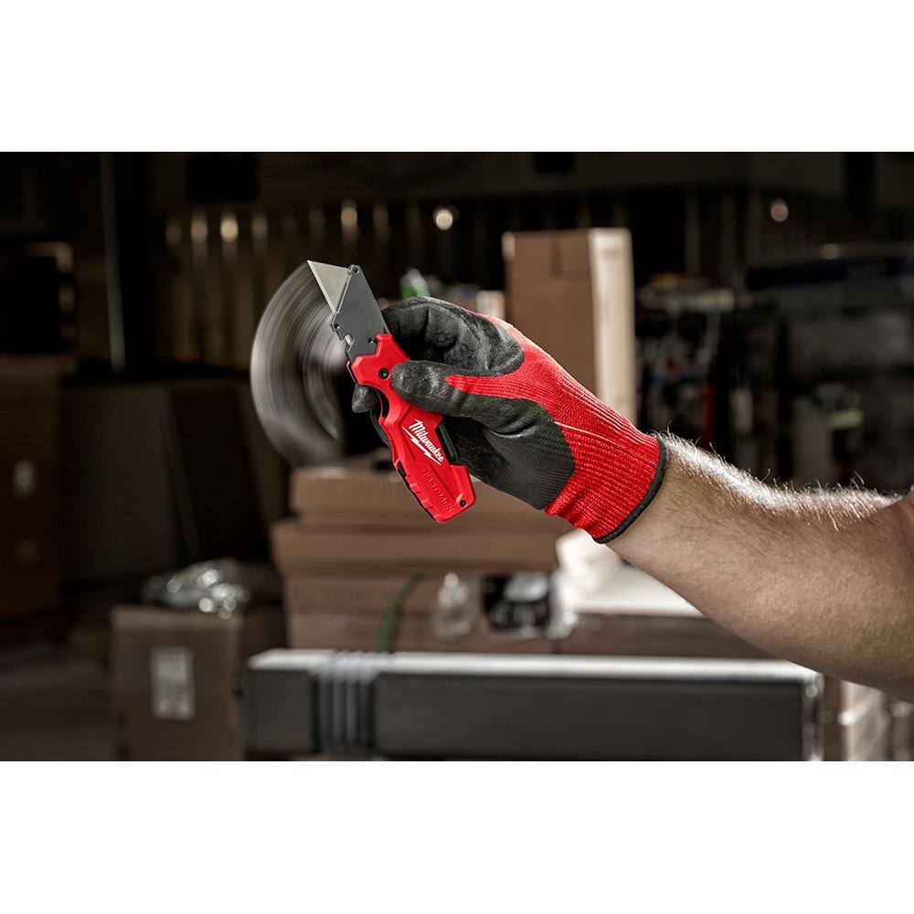 FASTBACK 6-in-1 Folding Utility Knives with General Purpose Blade - View 3