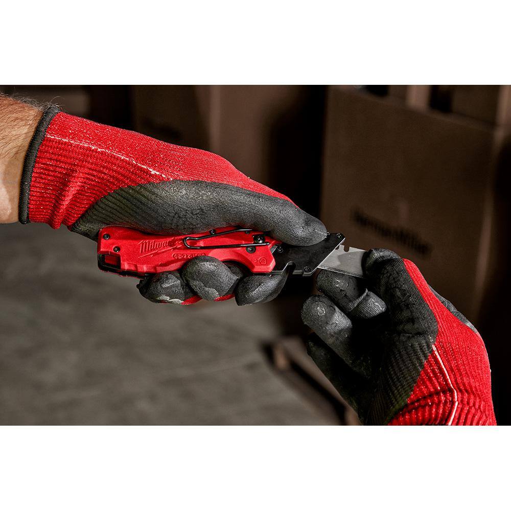 FASTBACK 6-in-1 Folding Utility Knives with General Purpose Blade - View 4