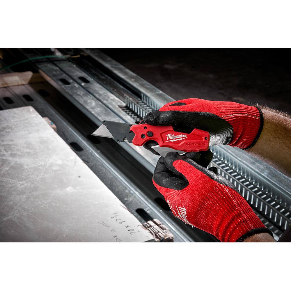 FASTBACK 6-in-1 Folding Utility Knives with General Purpose Blade - View 6