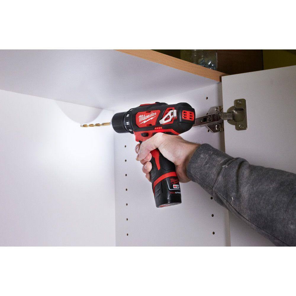 M12 12-Volt Lithium-Ion Cordless 2-Tool Combo Kit with M12 12-Volt Lithium-Ion - View 6