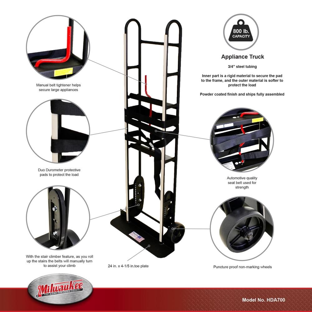 800 lb. Capacity Appliance Hand Truck - View 2