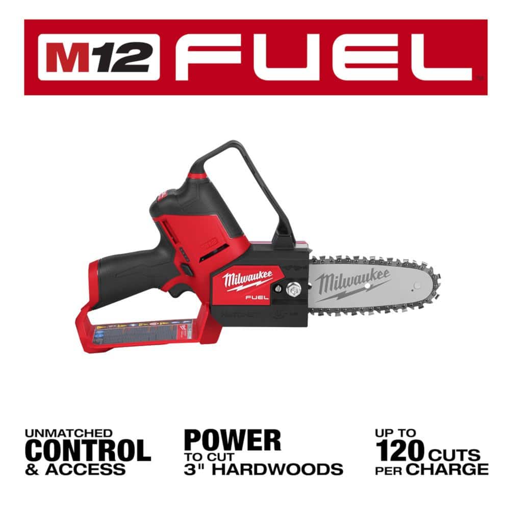 M12 FUEL 6 in. 12V Lithium-Ion Brushless Electric Cordless Battery Pruning Saw - View 3