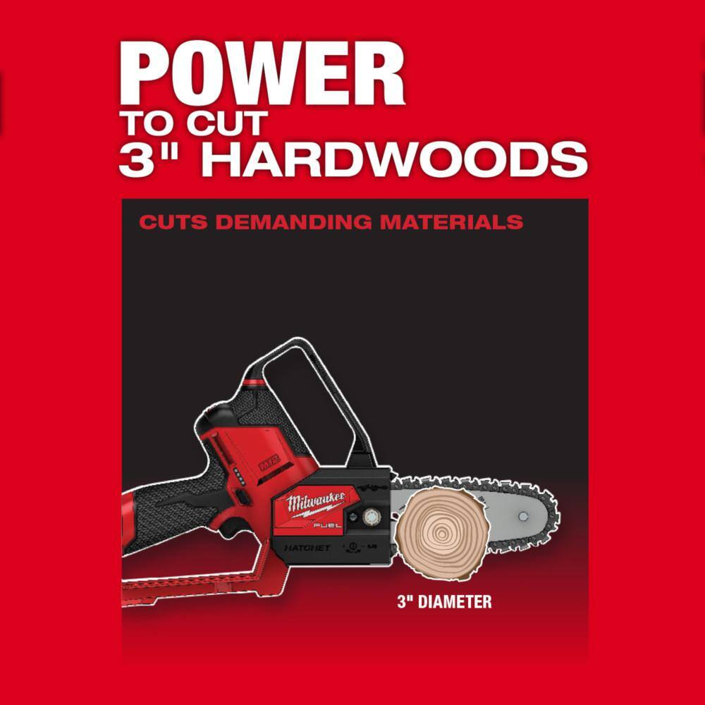 M12 FUEL 6 in. 12V Lithium-Ion Brushless Electric Cordless Battery Pruning Saw - View 6