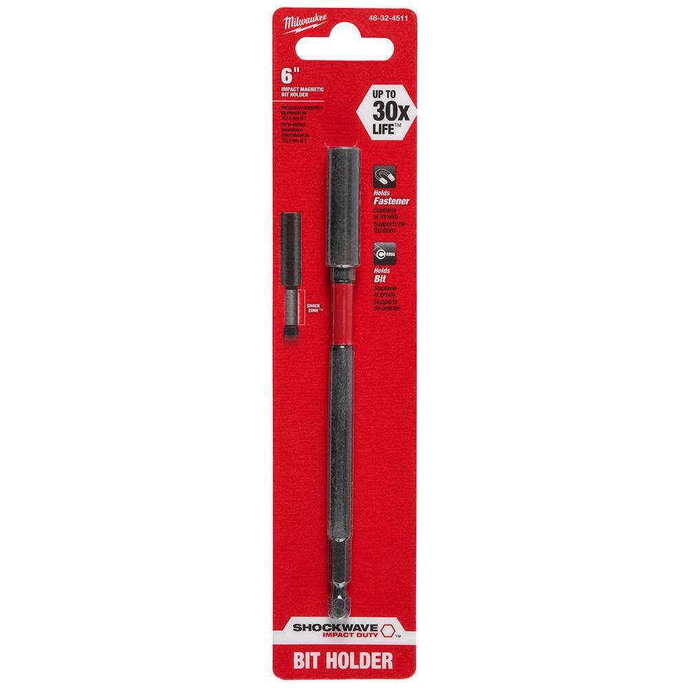 SHOCKWAVE Impact Duty 6 in. Magnetic Bit Holder - View 5