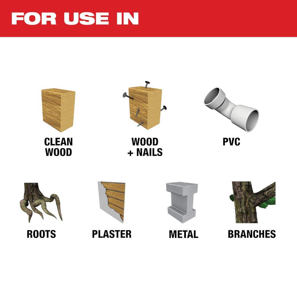 M12 12V Lithium-Ion HACKZALL Cordless Reciprocating Saw (Tool-Only) - View 5