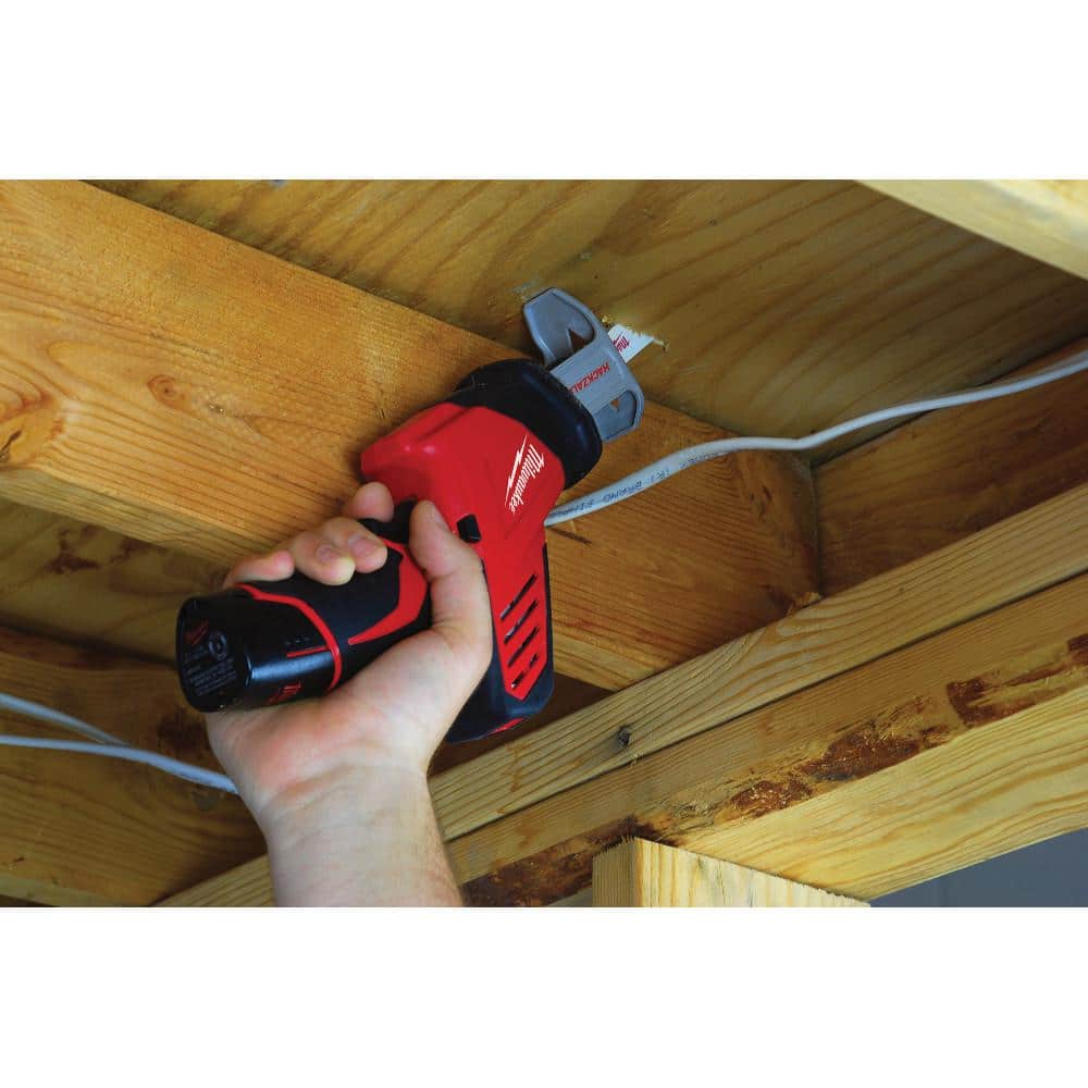 M12 12V Lithium-Ion HACKZALL Cordless Reciprocating Saw (Tool-Only) - View 6