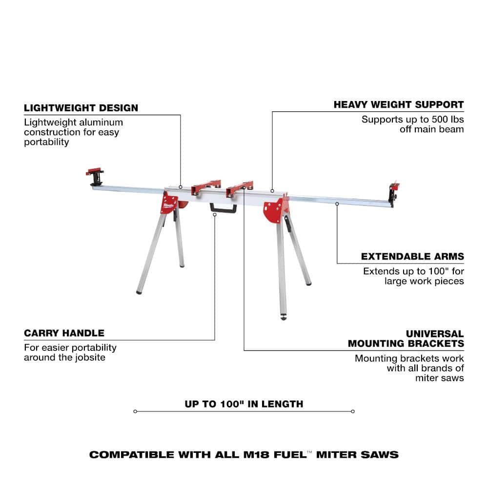 Folding Miter Saw Stand - View 2