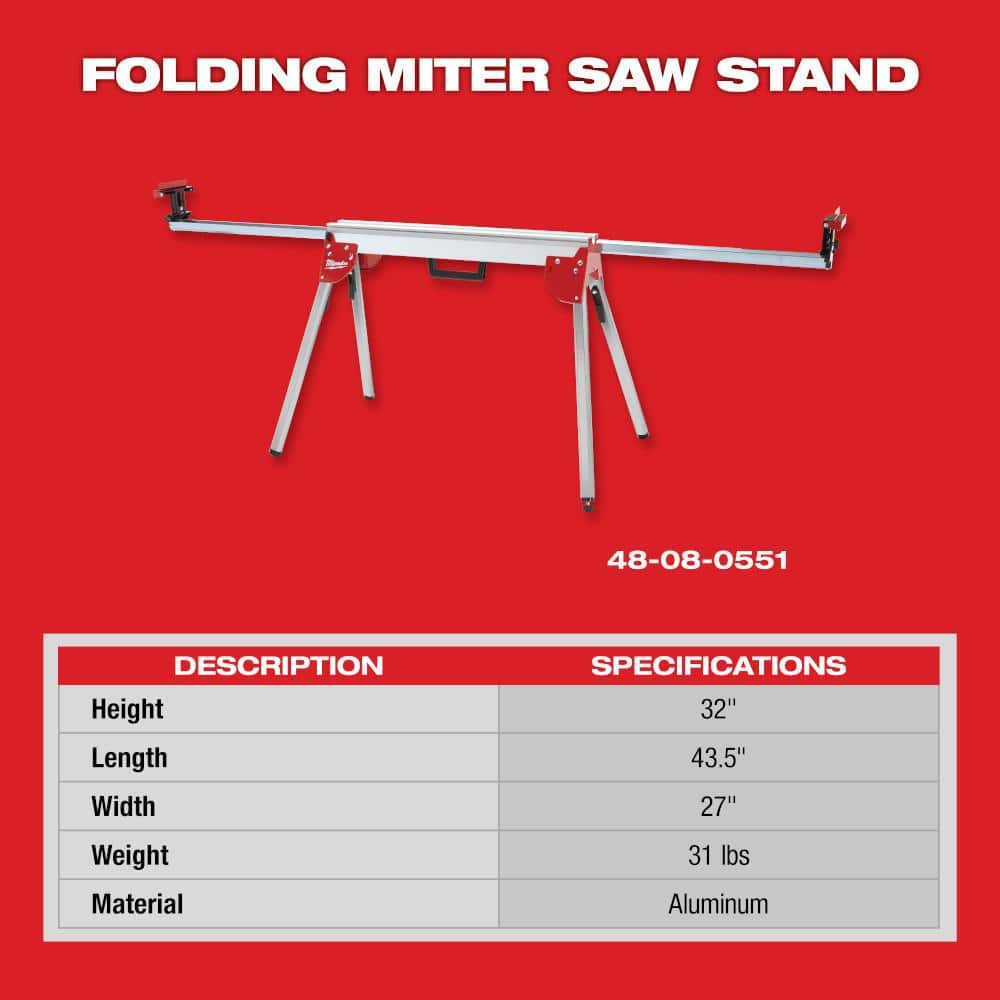 Folding Miter Saw Stand - View 5