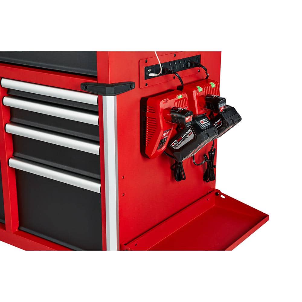 High Capacity 56 in. 10-Drawer Rolling Tool Cabinet - View 2