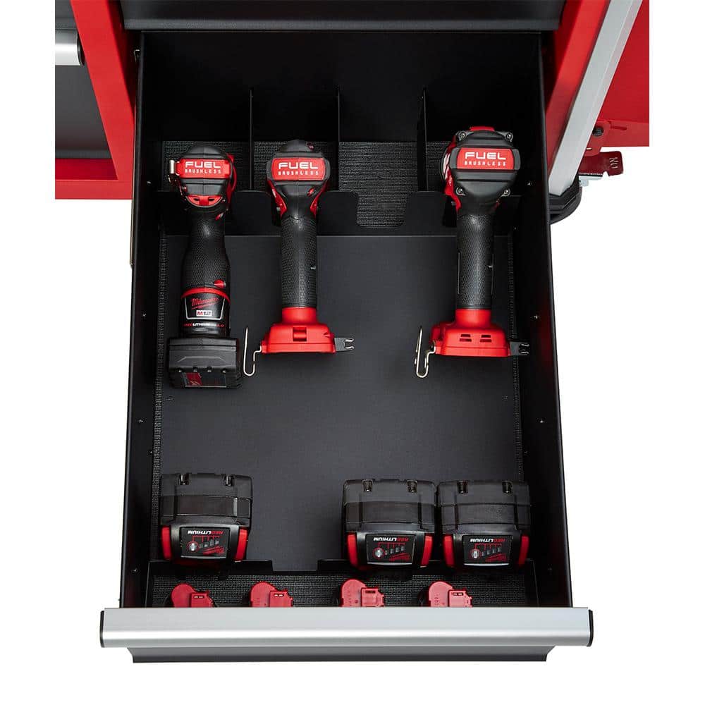 High Capacity 56 in. 10-Drawer Rolling Tool Cabinet - View 3