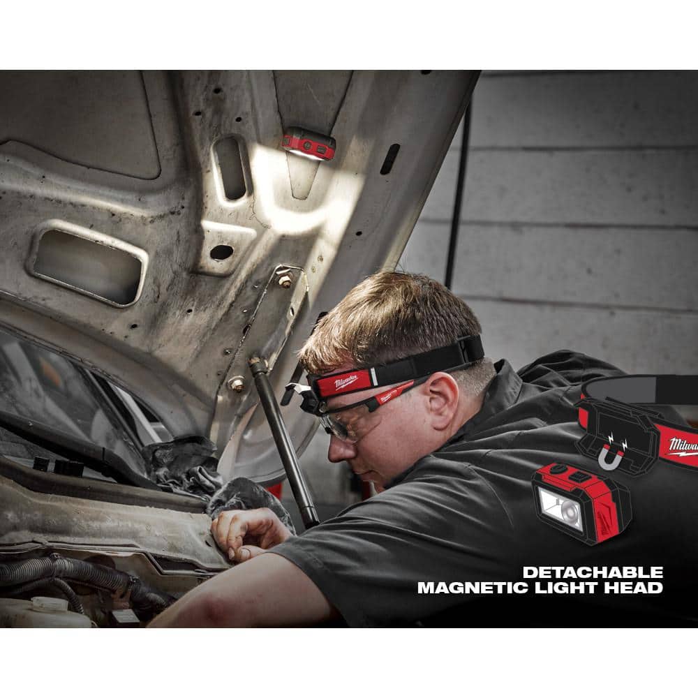 450 Lumens Internal Rechargeable Magnetic Headlamp and Task Light - View 6
