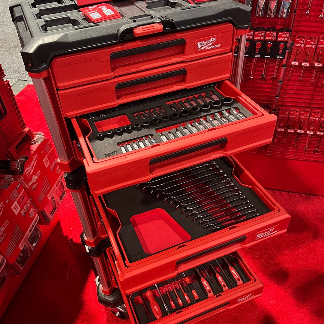 366-Pcs Master Mechanics Hand Tool Set with PACKOUTTM Drawers and Dolly - View 6